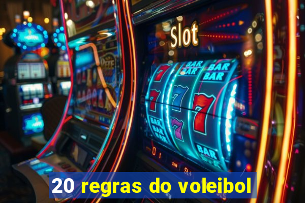 20 regras do voleibol